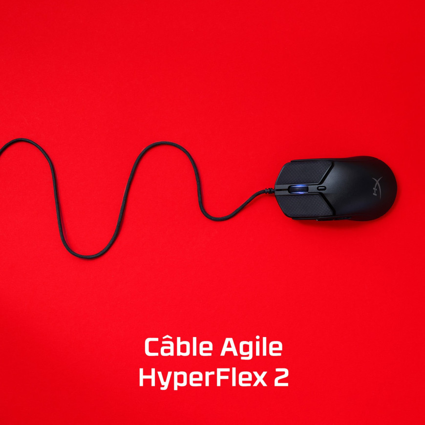 Souris de jeu filaire HyperX Pulsefire Haste 2 (6N0A7AA)