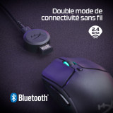 Souris de jeu sans fil Bluetooth HyperX Pulsefire Haste 2 (6N0B0AA)