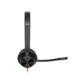 Micro-Casque Poly Blackwire 3325 USB-C Stéréo avec Jack 3,5 mm (8X221AA)