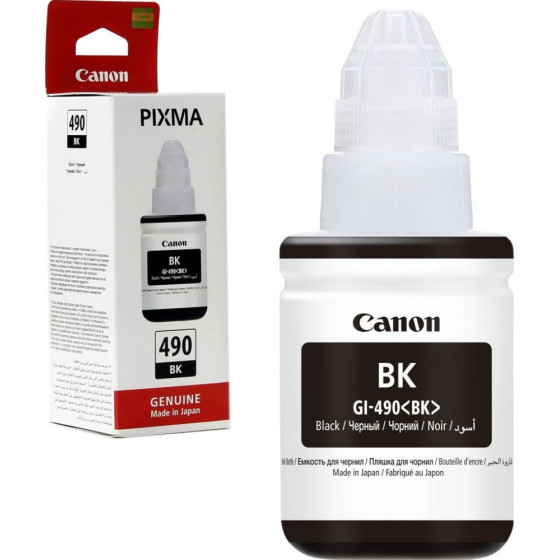 Bouteille d'encre compatible Canon GI-490 noir (0663C001AC)