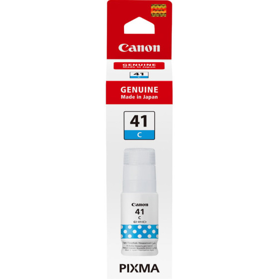 Bouteille d'encre compatible Canon GI-41 cyan (4543C001AA)