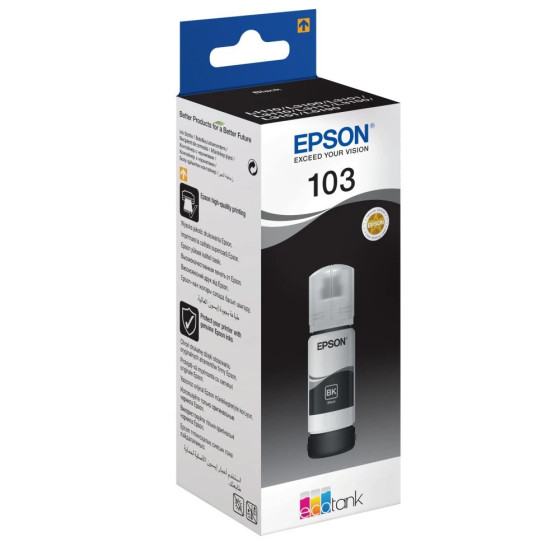 Bouteille d'encre compatible Epson 103 noir (C13T00S14A)