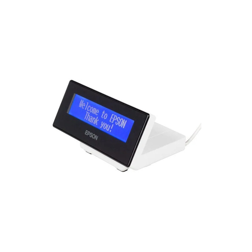 Epson DM-D30 (101) – Afficheur client LCD pour TM-m30 blanc (A61CF26101)