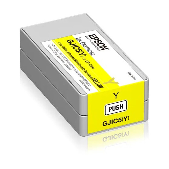 Cartouche d'encre Epson ColorWorks C831 – Jaune (C13S020566)