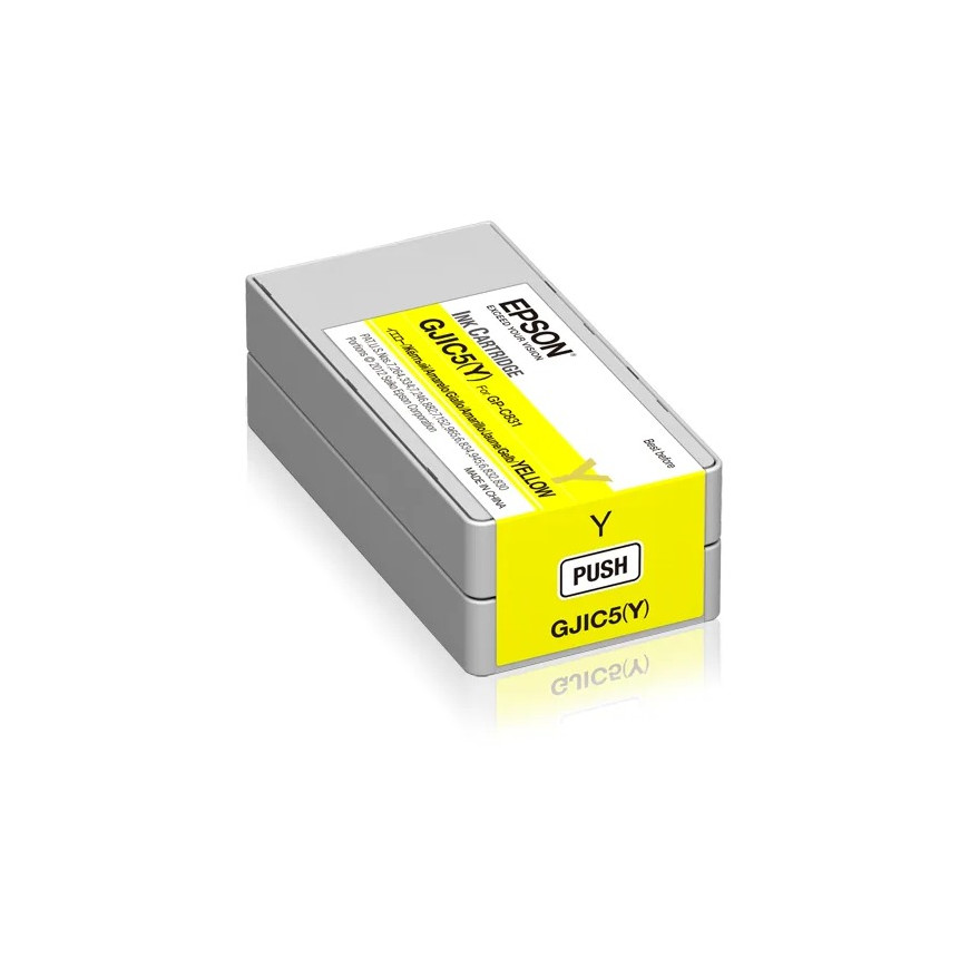 Cartouche d'encre Epson ColorWorks C831 – Jaune (C13S020566)
