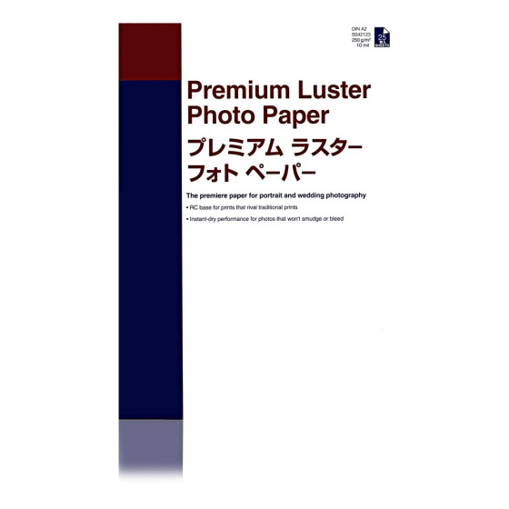 Epson Pap Photo Premium Lustré 250g 25f. A2 (420mmx594mm) (C13S042123)