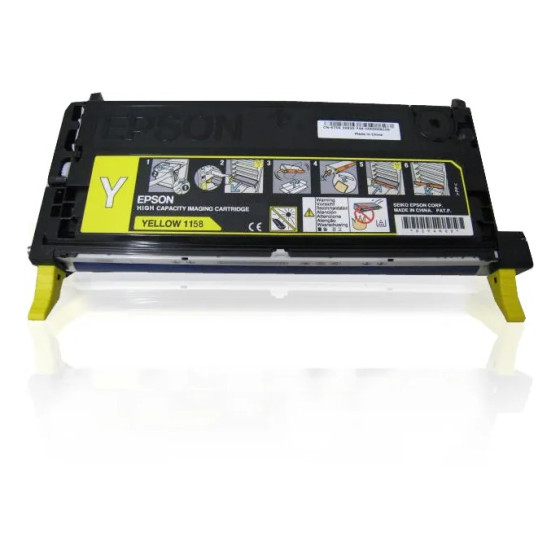 Toner Epson S051158 – Jaune Monobloc Haute capacité (C13S051158)