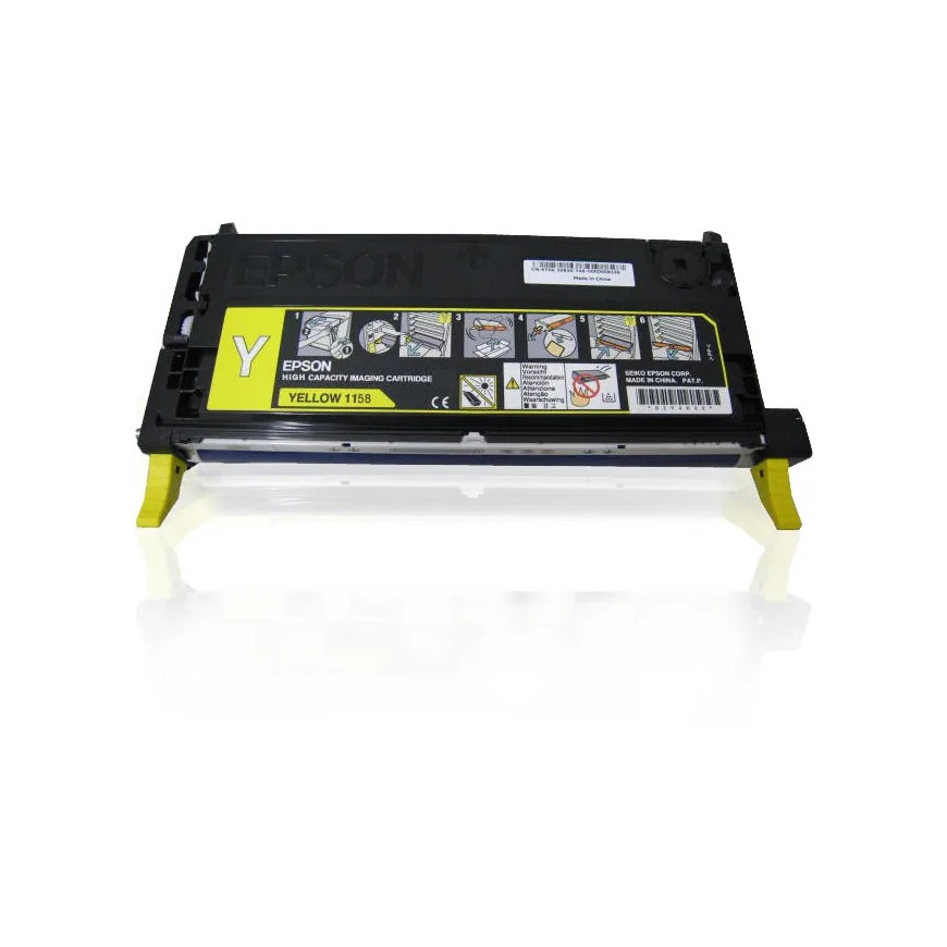 Toner Epson S051158 – Jaune Monobloc Haute capacité (C13S051158)