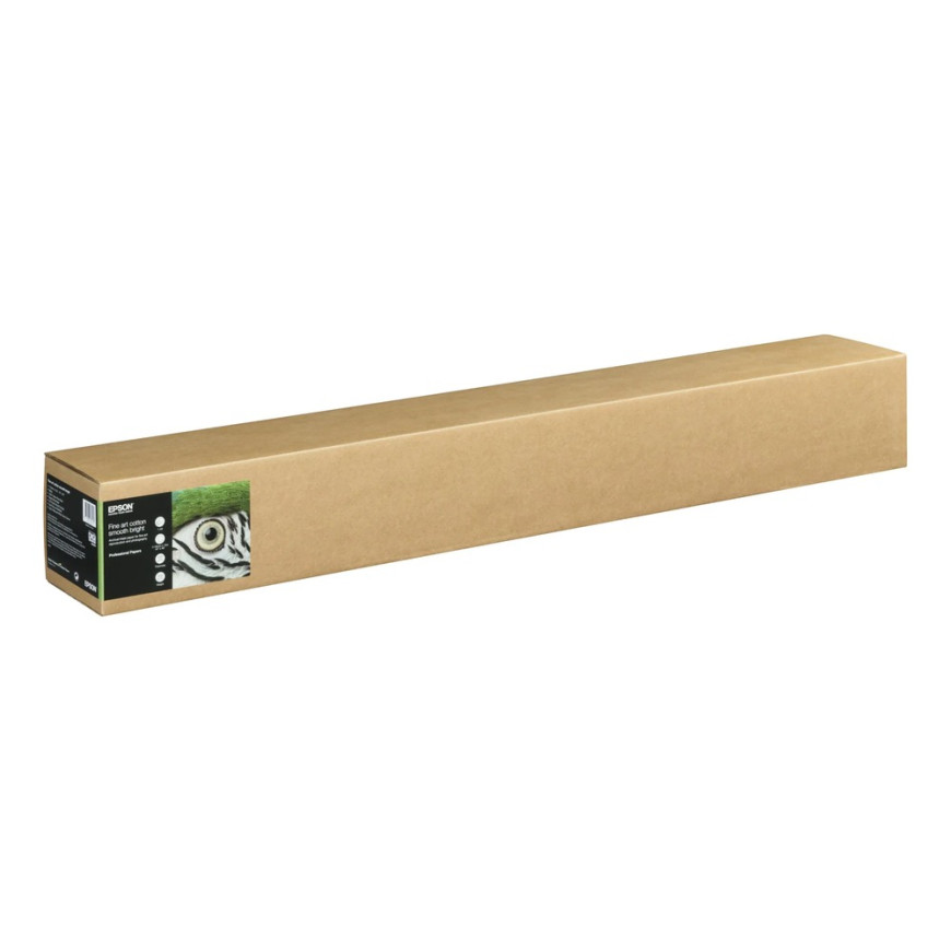 Epson Fine Art Cotton Smooth Bright 44" x 15m – Papier d'art à base de coton (C13S450272)