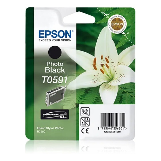 Cartouche d'encre Epson T0591 – UltraChrome K3 N (C13T05914010)