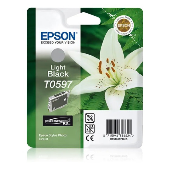 Cartouche d'encre Epson T0597 – UltraChrome K3 (C13T05974010)
