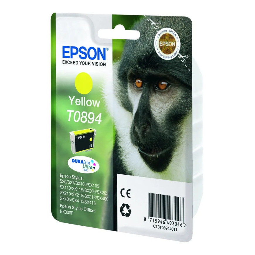 Epson T0894 – Encre jaune DURABrite Ultra (C13T08944011)