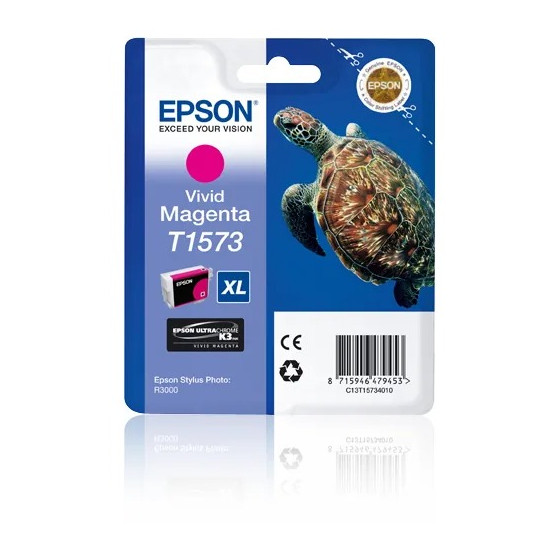 Cartouche d'encre Epson T1573 - Vivid Magenta (C13T15734010)