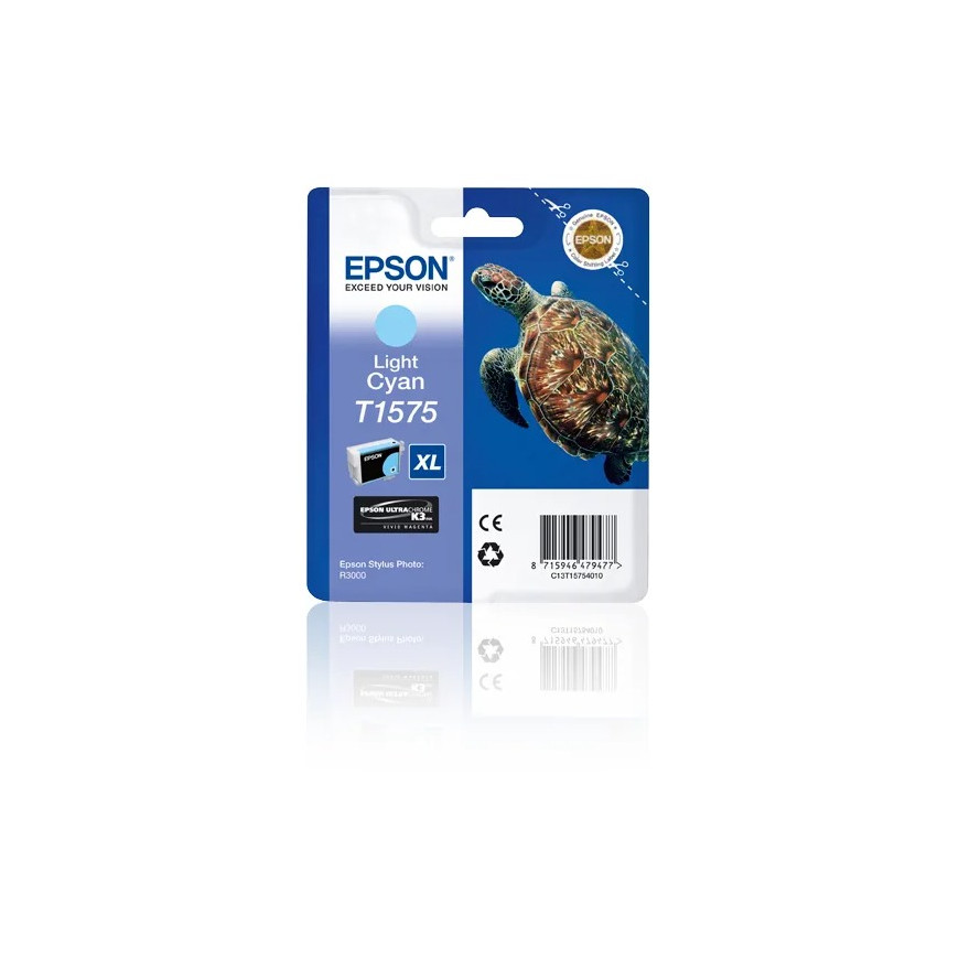 Cartouche d'encre Epson T1575 – Ultrachrome K3 VM Cc (C13T15754010)
