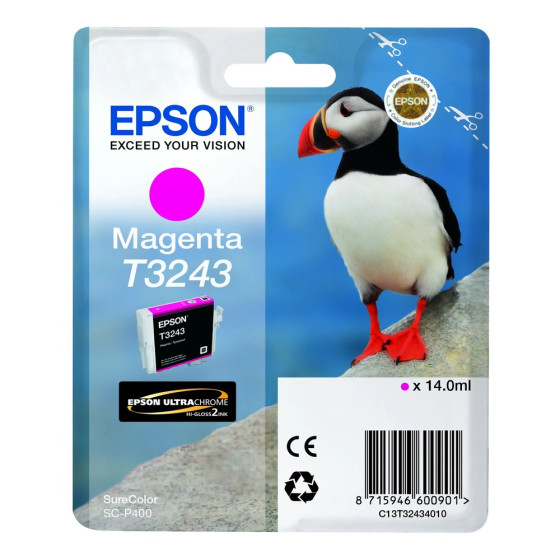 Cartouche d'encre Epson T3243 – magenta (C13T32434010)