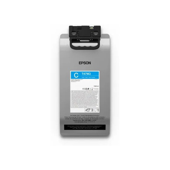 Epson UltraChrome DG Cyan T47W20N – Encre professionnelle 1.5L (C13T47W20N)