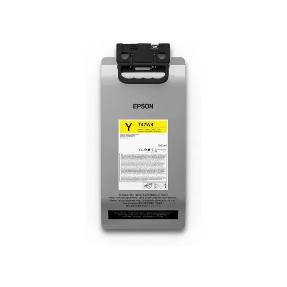 Epson UltraChrome DG Yellow T47W40N – Cartouche d'encre jaune 1.5L (C13T47W40N)