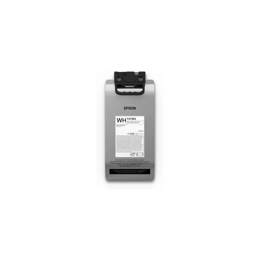 Epson UltraChrome DG T47WA0N – Cartouche d'encre blanche 1.5L (C13T47WA0N)