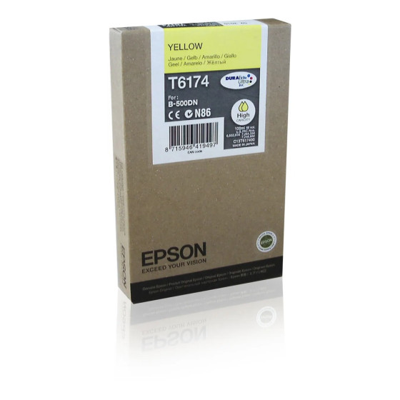 Epson T6174 – Encre Jaune haute capacité (7 000 p) (C13T617400)