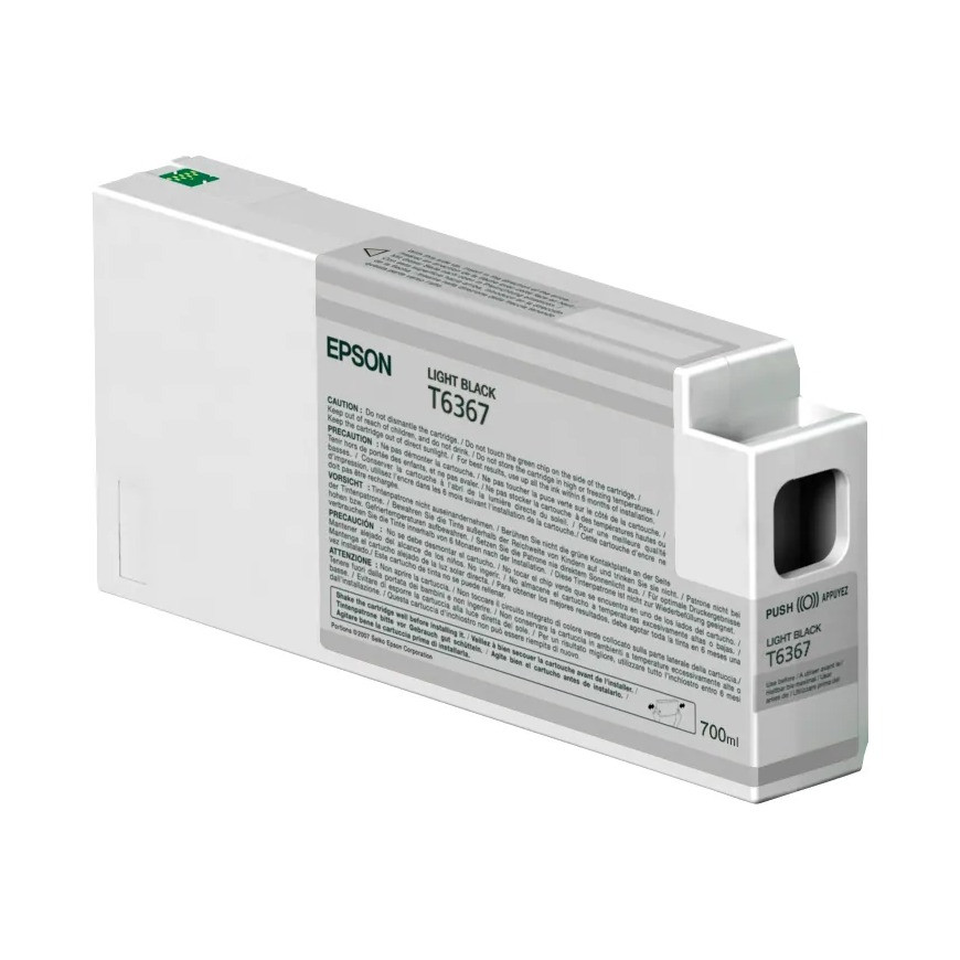 Epson SureColor SC-P7900/9900/7890/9890 – Encre pigment gris 700ml (C13T636700)