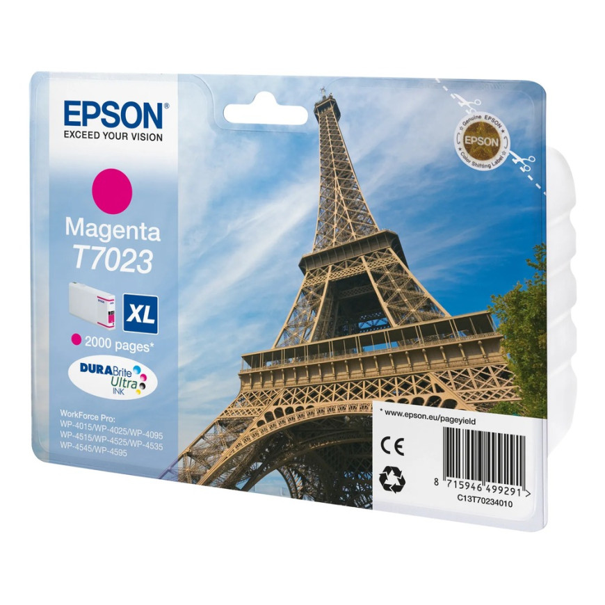 Epson T7023 – Encre Magenta XL (C13T70234010)