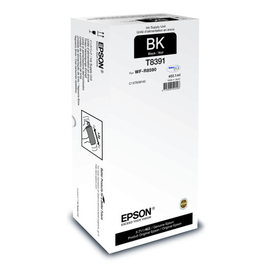 Epson T839 – Unité d'alimentation en encre Noire XL (C13T839140)