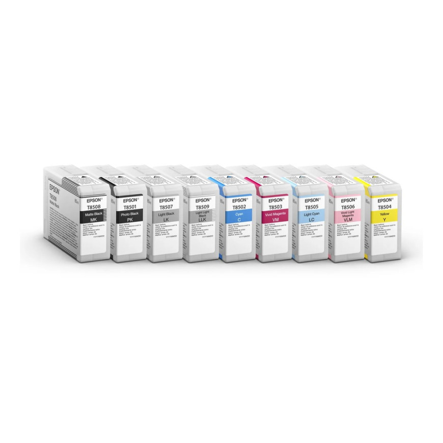 Cartouche d'encre Epson T850100 – noire Ultrachrome HD (C13T850100)