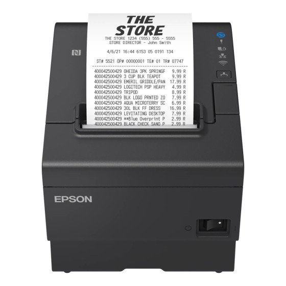 Epson TM-T88VII – Imprimante de tickets haute performance (C31CJ57132)