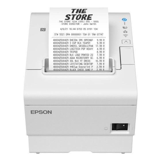 Epson TM-T88VII – Imprimante de tickets haute performance (C31CJ57151A0)