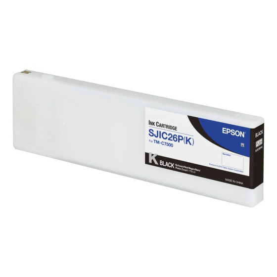 Cartouche d'encre Epson ColorWorks C7500 – noire (C33S020618)