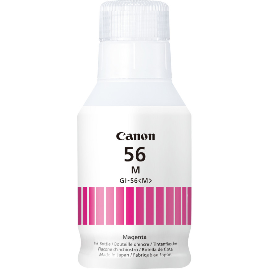Bouteille d'encre Canon GI-56M magenta (4431C001) | Rightech.ma