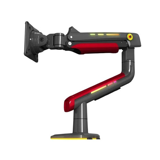 SUPPORT MONITEURS SINGLE L50 GAMING RGB de 32 "-60 "