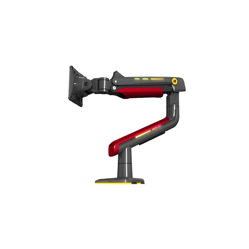 SUPPORT MONITEURS SINGLE L50 GAMING RGB de 32 "-60 "