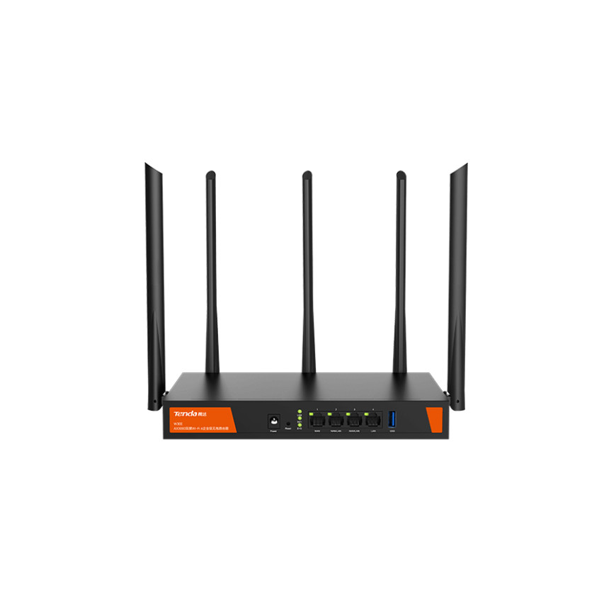 Tenda W30E - Routeur entreprise Wi-Fi 6 AX3000 Gigabit, 200+ clients