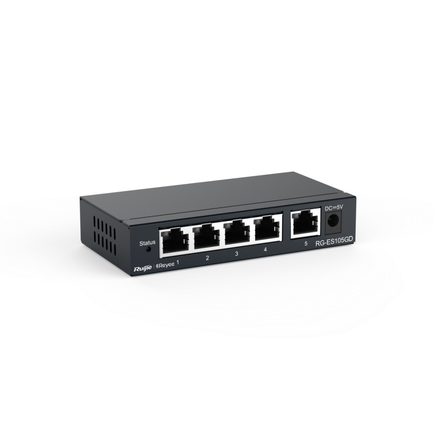 Switch Ruijie Reyee 5 ports Gigabit (RG-ES105GD)