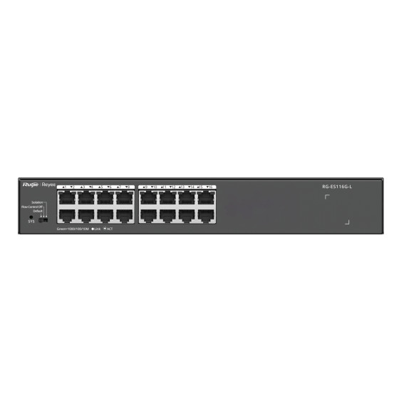 Switch Ruijie Reyee 16 ports Gigabit (RG-ES116G-L)