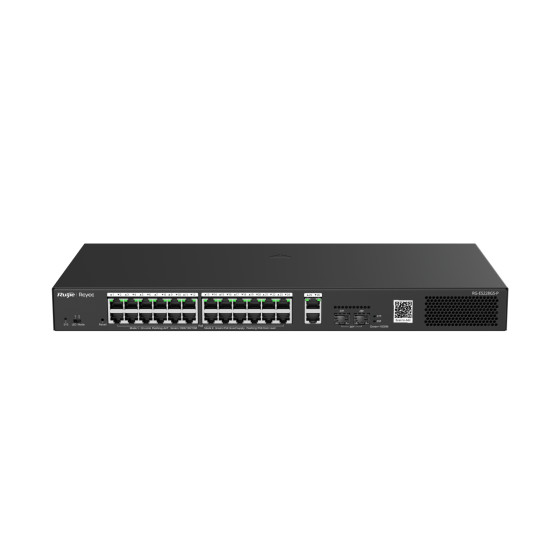 Switch PoE Ruijie Reyee 28 ports Gigabit 2 SFP 370 W (RG-ES228GS-P)