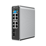 Switch PoE Ruijie Reyee industriel 10 ports Gigabit 2 SFP (RG-NIS2100-8GT2SFP-HP)