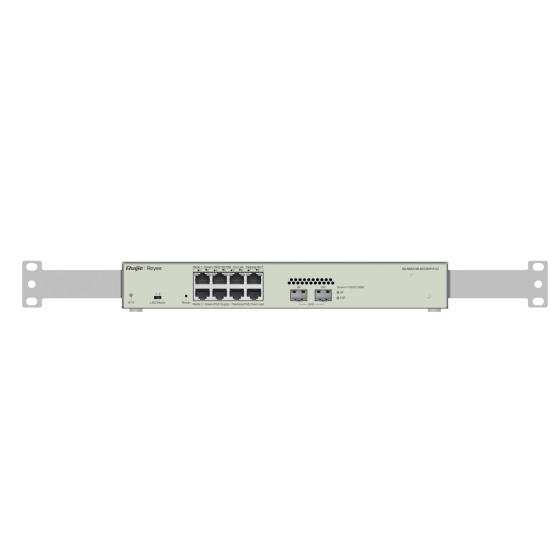 Switch PoE Ruijie Reyee 10 ports Gigabit 2 SFP 125 W (RG-NBS3100-8GT2SFP-P-V2)