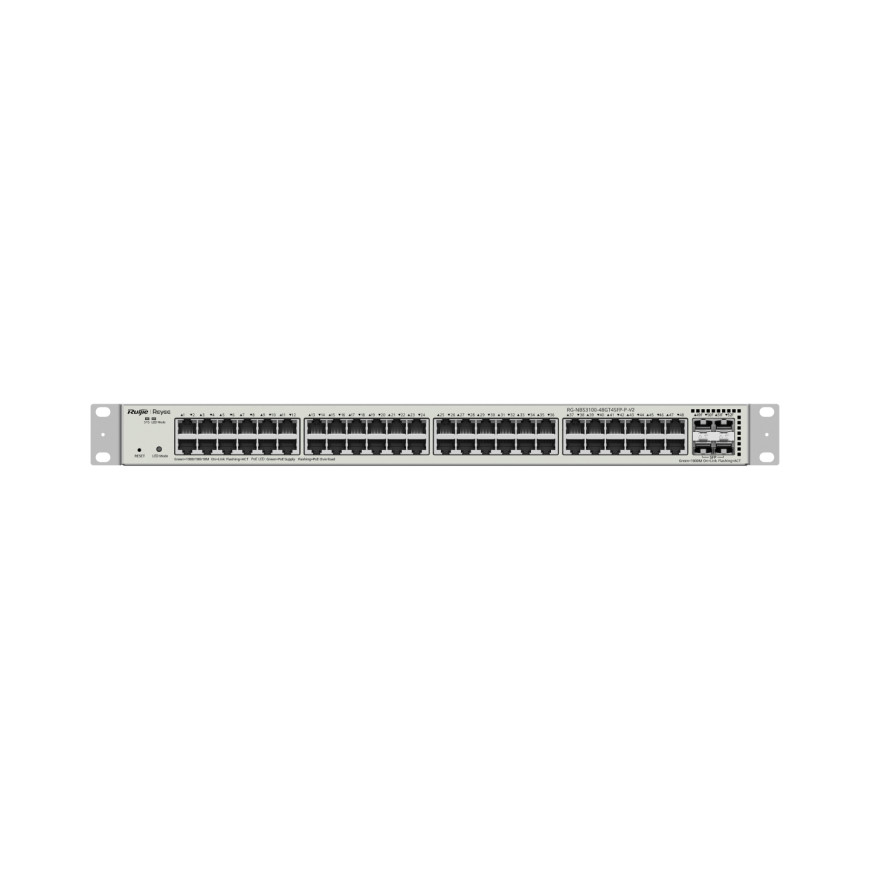Switch PoE Ruijie Reyee 48 ports Gigabit 4 SFP 370 W (RG-NBS3100-48GT4SFP-P-V2)