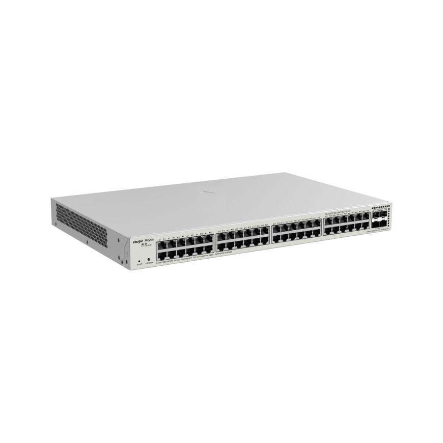 Switch PoE Ruijie Reyee 48 ports Gigabit 4 SFP 370 W (RG-NBS3100-48GT4SFP-P-V2)