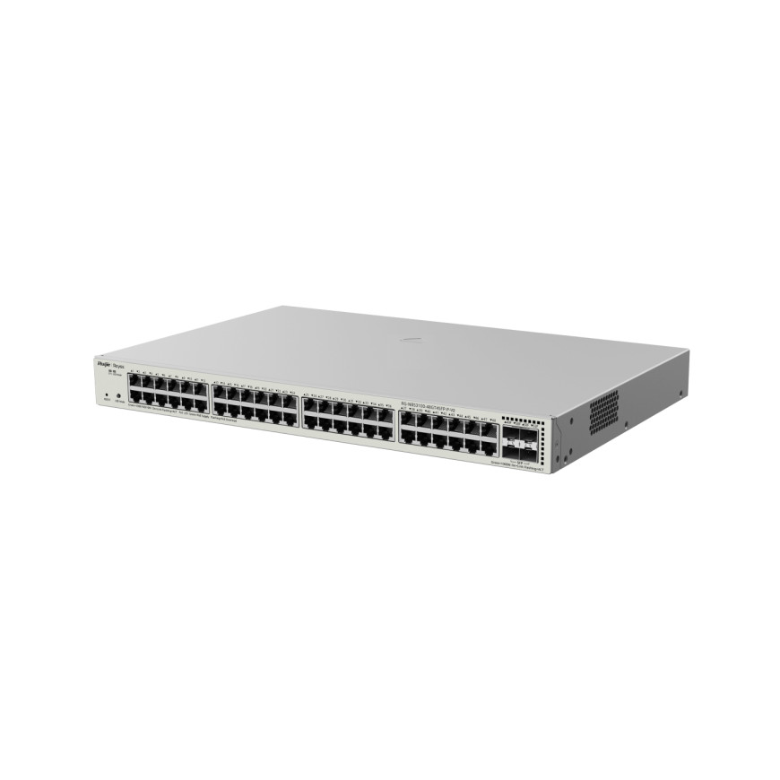Switch PoE Ruijie Reyee 48 ports Gigabit 4 SFP 370 W (RG-NBS3100-48GT4SFP-P-V2)