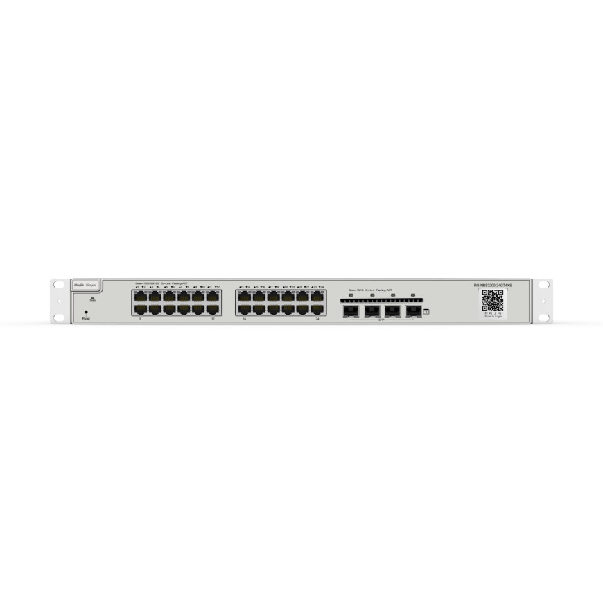Switch Ruijie Reyee 24 ports Gigabit 4 SFP+ 10 Gb (RG-NBS3200-24GT4XS)