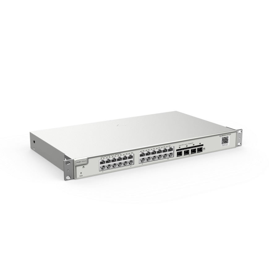 Switch Ruijie Reyee 24 ports Gigabit 4 SFP+ 10 Gb (RG-NBS3200-24GT4XS)