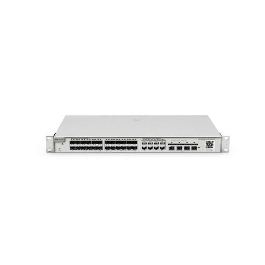 Switch PoE Ruijie Reyee 24 ports SFP et 8 RJ45 Gigabit 370 W (RG-NBS3200-24SFP/8GT4XS)