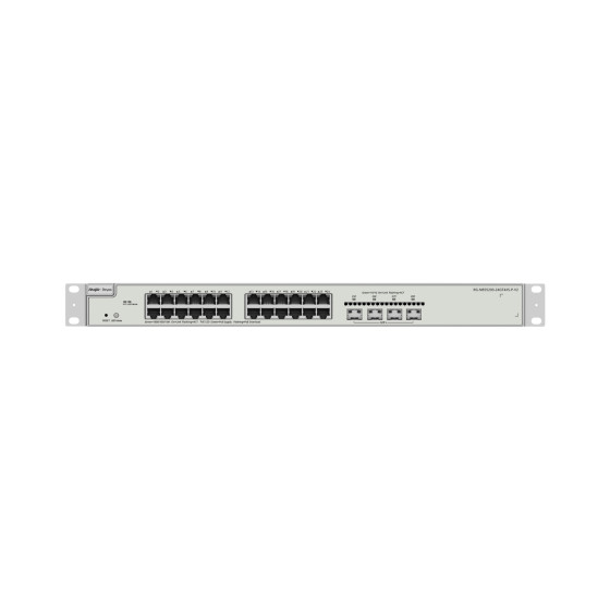 Switch PoE Ruijie Reyee 28 ports Gigabit 4 SFP+ 10 Gb 370 W (RG-NBS5200-24GT4XS-P-V2)