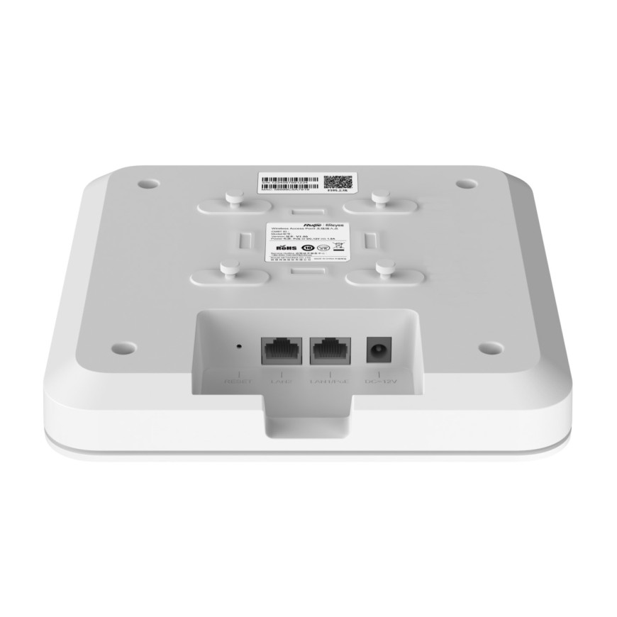 Point d’accès Wi-Fi Ruijie Reyee Wi-Fi 6 3201 Mbit/s intérieur (RG-RAP2260(E))