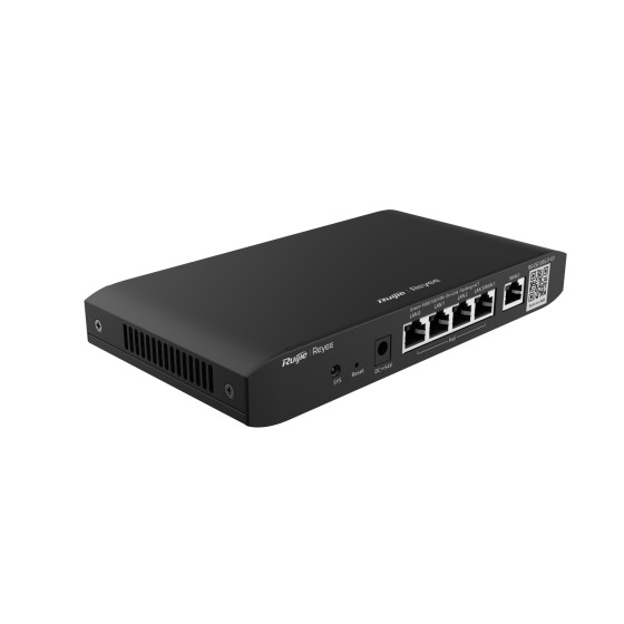 Routeur Ruijie Reyee 5 ports 600 Mbit/s 100 clients PoE 54 W (RG-EG105G-P-V3)