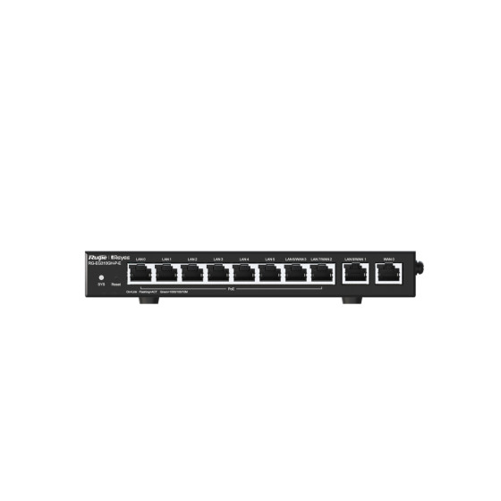 Routeur Ruijie Reyee 10 ports 1500 Mbit/s 350 clients PoE 110 W (RG-EG310GH-P-E)