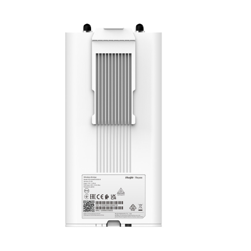 Pont Wi-Fi Ruijie Reyee 5 GHz 867 Mbit/s (RG-Airmetro550G-B)